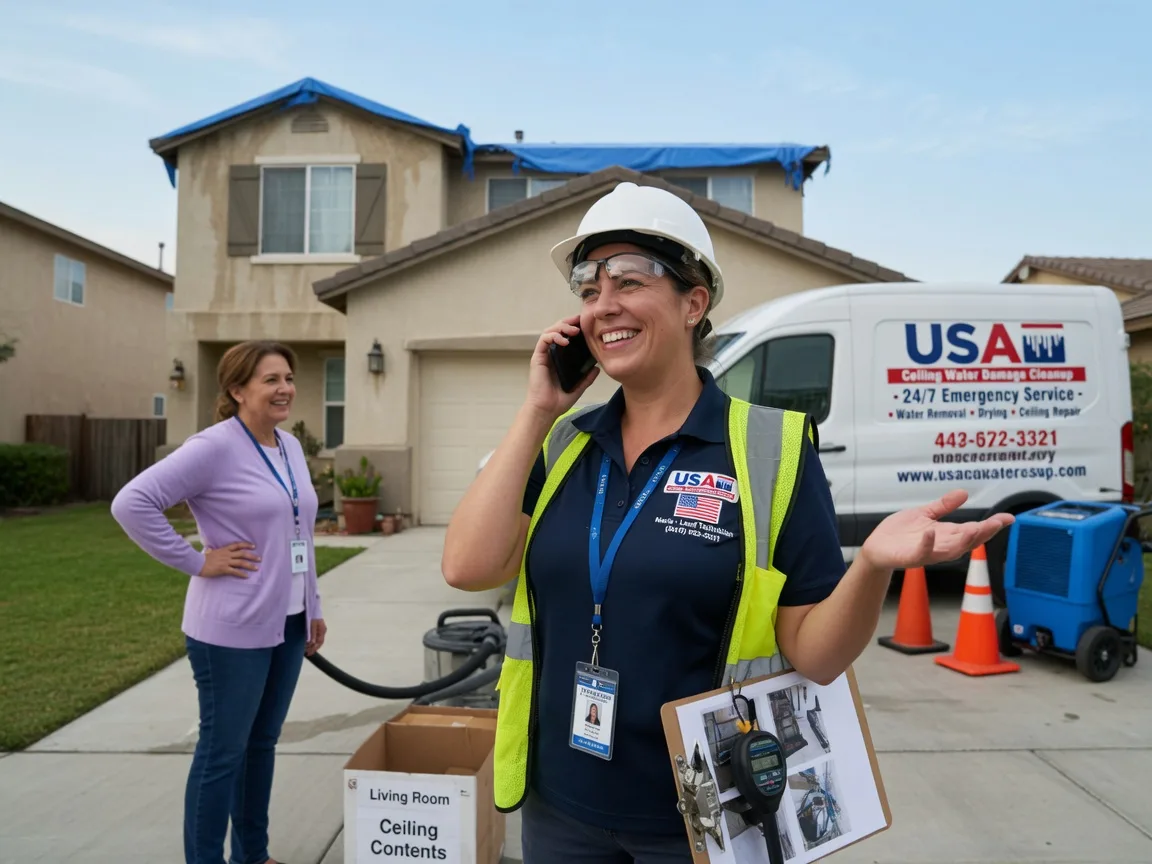 Ceiling Water Damage Restoration Ontonagon, MI FAQs